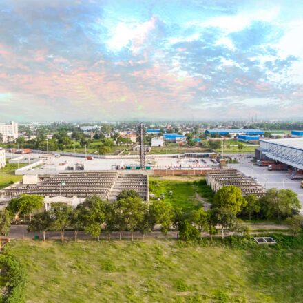 Amazon DEL 5, E-Commerce Fulfillment Centers in India, Skymettle, Grade A warehouse, Built-to-Suit, FM2 flooring, logistics park