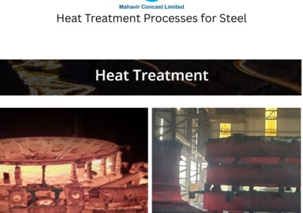 Heat Treatment Processes for Steel, Heat Treatment of Metals, steel casting, Heat Treatment, MahavirConcast, Heat treatment of metals, Steel heat treatment processes, Annealing and hardening, Oil fired furnaces, Mechanical properties of steel