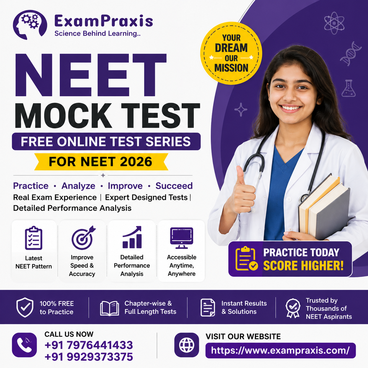 NEET Mock Test – Free Online Test Series...