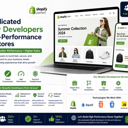 Hire Dedicated Shopify Developers
