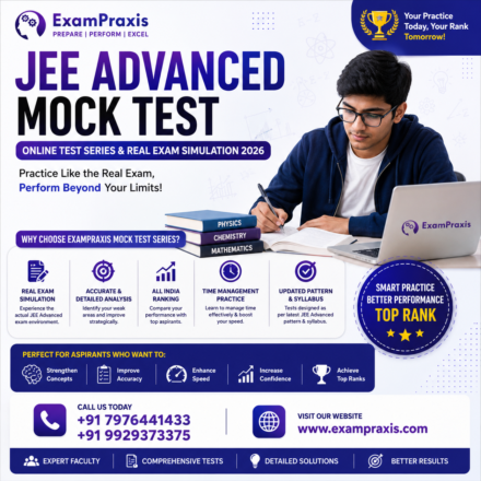 JEE Advanced mock test, JEE Advanced mock test online, free JEE Advanced test series, JEE Advanced practice test, JEE Advanced online exam, JEE Advanced preparation test, mock test for JEE Advanced