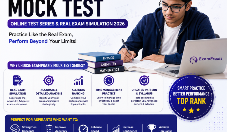 JEE Advanced mock test, JEE Advanced mock test online, free JEE Advanced test series, JEE Advanced practice test, JEE Advanced online exam, JEE Advanced preparation test, mock test for JEE Advanced