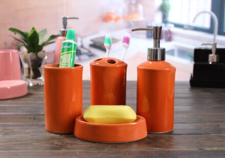 ceramic bathroom decor accessories