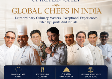 Spirited Chef, Global Chefs in India, Spirits And Rituals,Spirited Chef India,chef and spirits pairing India,culinary collaborations India,international chefs India events,food and whisky pairing India,gastronomy and spirits India