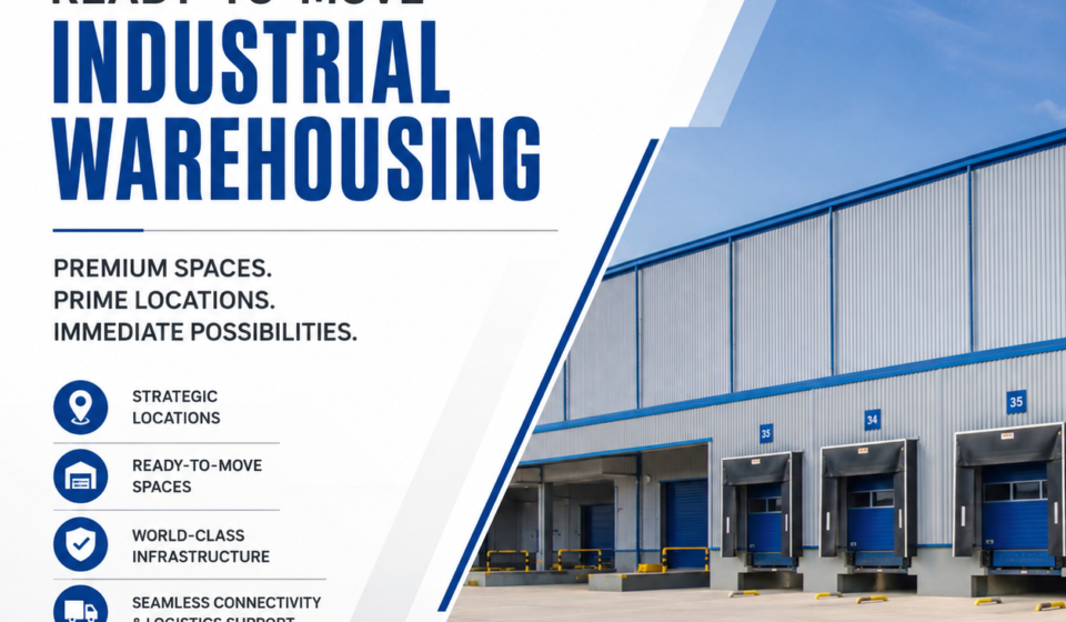 warehousing companies in India, ready-to-move industrial warehouse, logistics and warehousing companies in India, industrial warehousing spaces, pre-engineered warehouse India, Grade A warehouse facility, warehouse for lease India