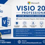 Visio 2019 Professional key, Visio lifetime license, Visio 1 PC activation, Microsoft Visio 2019 download, Visio product key, diagram software, Visio professional license